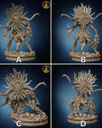 Umbral Seer - Army of Darkness: Dark Elves - 3d Printed Miniature Sculpted by Monolith Arts