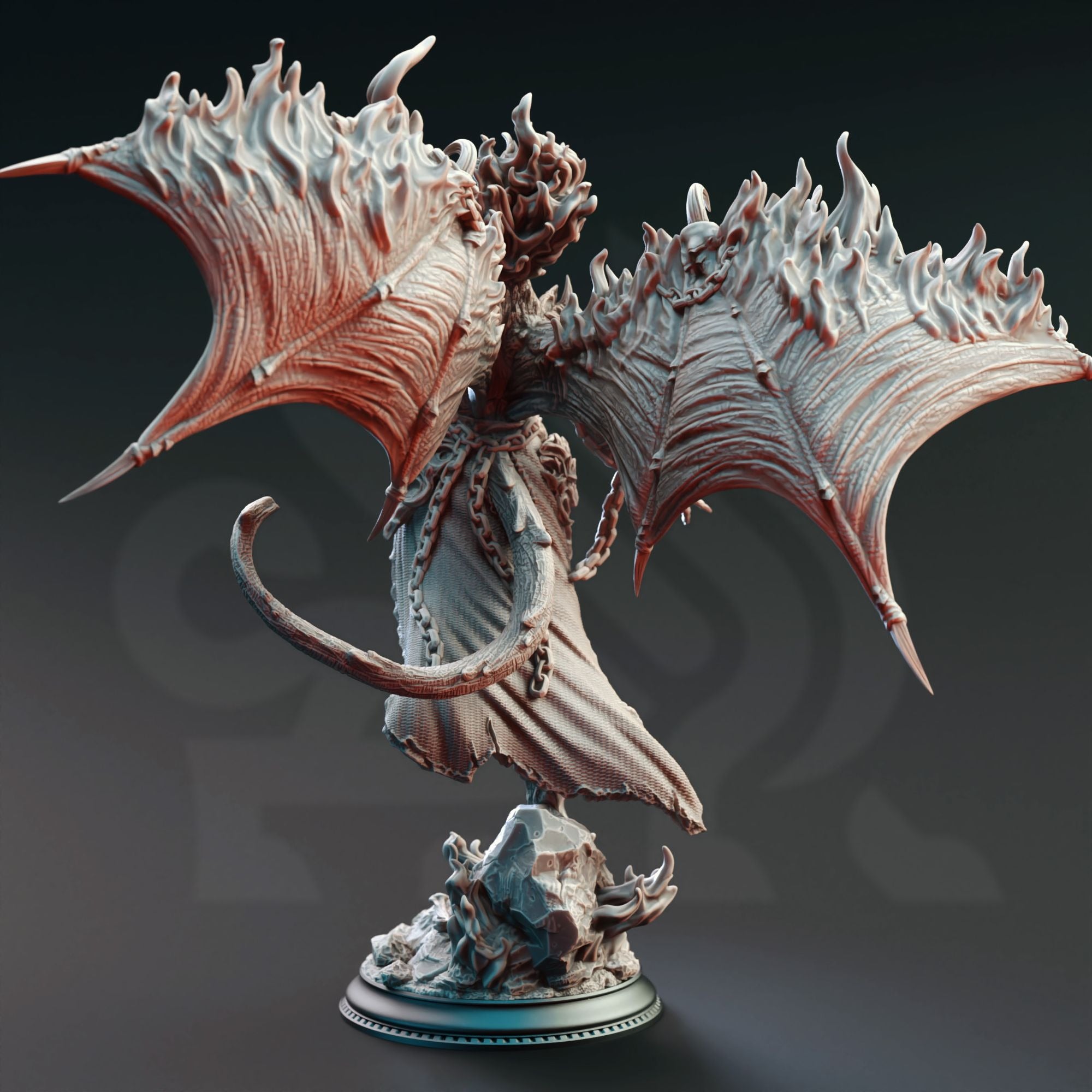 Mother of Chaos, Nosmarka - 3d Printed Miniature Sculpted by DM Stash