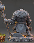 Varn Shadak - Strongbacks of Castle Primatus (ApeFolk) - 3d Printed Miniature sculpted by Daybreak Miniatures