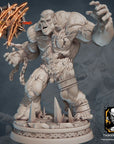 Jasara, the Meat Golem - 3d Printed Miniature Sculpted by Txiki Design Studio