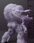 Jasara, the Meat Golem - 3d Printed Miniature Sculpted by Txiki Design Studio