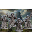 Ivory Priests / Ivory Monks - Elephorim Ivory Sentinels - 3d Printed Miniature sculpted by Artisan Guild