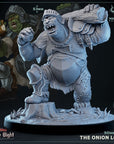 The Onion Lord - Snow Blight - 3d Printed Miniature Sculpted by Mammoth Factory