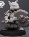 Fox Fighters - 3d Printed Miniature by DiceHeads