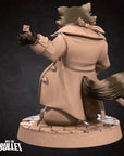 Raccoonfolk Thief - Grove Haven - 3d Printed Miniature sculpted by Bite the Bullet