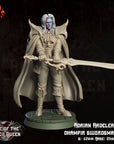Adrian Ardelean, Dhampir Swordsman - 3d Printed Miniature Sculpted by Crippled God Foundry