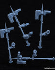 Invictorix Crusaders 5 model modular kit - 3d Printed Miniature sculpted by Tablehammer