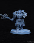 Invictorix Crusaders 5 model modular kit - 3d Printed Miniature sculpted by Tablehammer