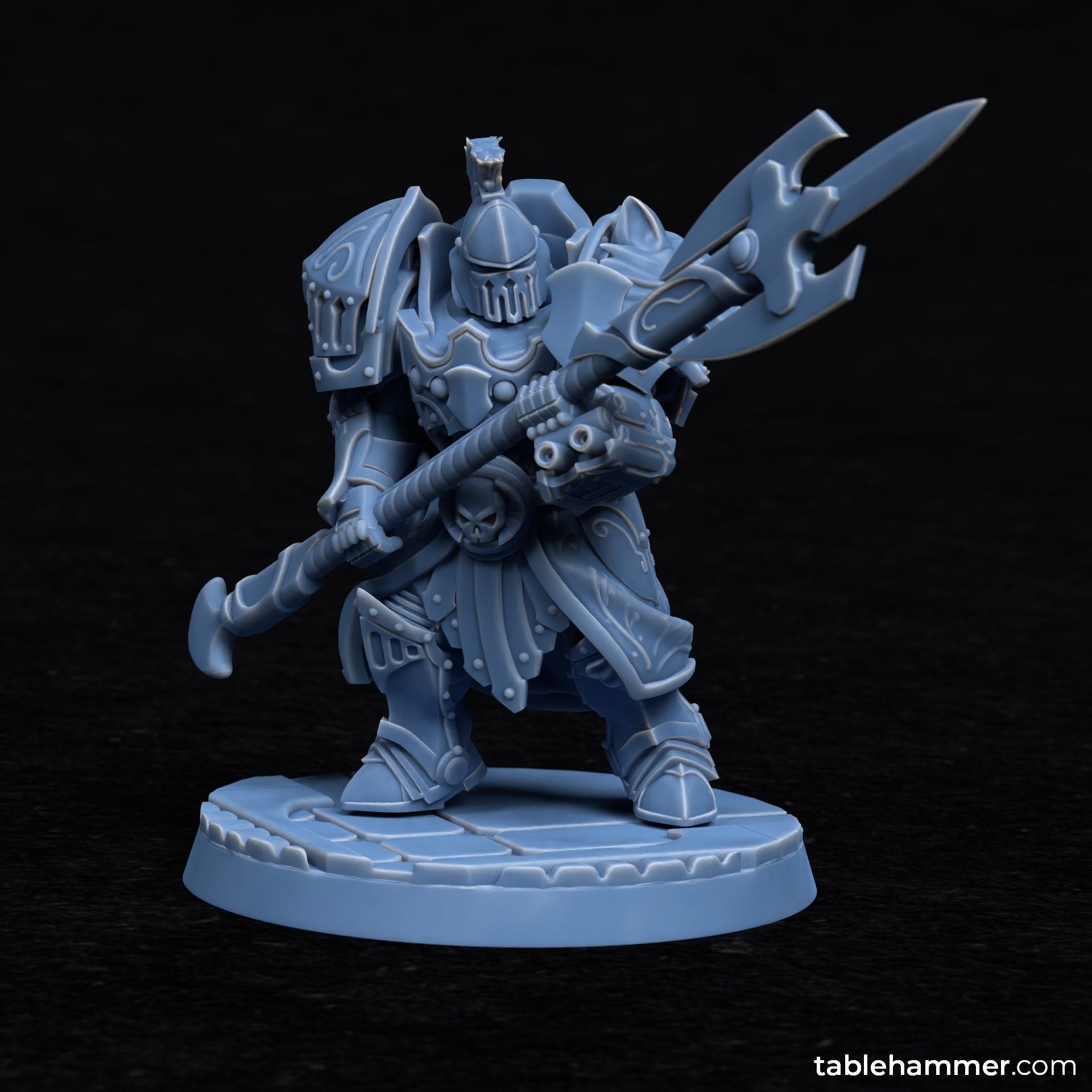 Invictorix Crusaders 5 model modular kit - 3d Printed Miniature sculpted by Tablehammer