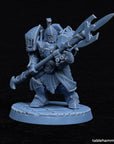 Invictorix Crusaders 5 model modular kit - 3d Printed Miniature sculpted by Tablehammer