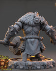 Raka Windar - Strongbacks of Castle Primatus (ApeFolk) - 3d Printed Miniature sculpted by Daybreak Miniatures