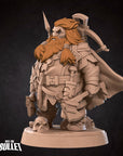 Dwarf Ranger - Iconic Heroes - 3d Printed Miniature sculpted by Bite the Bullet