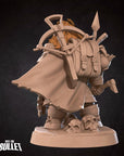 Dwarf Ranger - Iconic Heroes - 3d Printed Miniature sculpted by Bite the Bullet