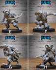 Mice Folk Raider - 3d Printed by Epic Miniatures