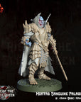 Mortas, Sanguine Paladin - 3d Printed Miniature Sculpted by Crippled God Foundry