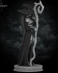 Azora the Witch - 3d Printed Miniature Sculpted by Stormborn Collectibles