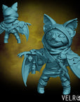 The Swindler - Curious Critters of Whimsy Isle - 3d Printed Miniature Sculpted by Velrock Art Miniatures