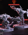 Berserker Demons - Demon's Gate - 3d Printed Miniature Sculpted by Cast N Play
