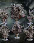 Rise of the Beastmen Busts - Rise of the Beastmen - 3d Printed Miniature sculpted by Artisan Guild