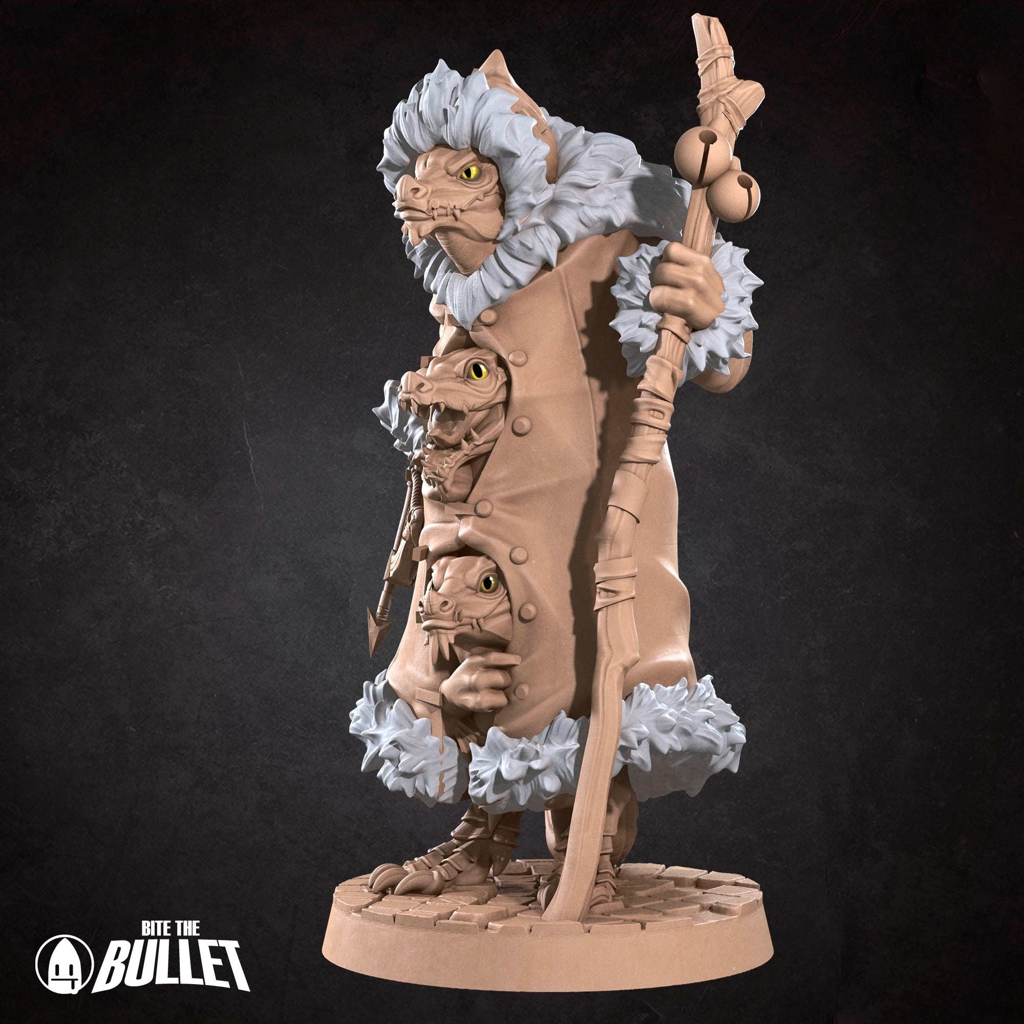 Kobold Stalker - Kobold DND - 3d Printed Miniature sculpted by