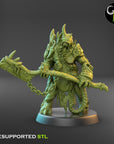 Apostles of Decay - Dark Legions - 3d Printed Miniature Sculpted by Clay Beast Creations