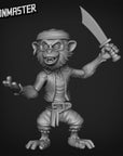 Monkey Pirates - 3d Printed Miniature Sculpted by Goon Master Games