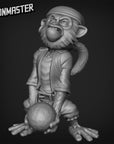 Monkey Pirates - 3d Printed Miniature Sculpted by Goon Master Games