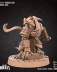 Kobold Rogue - Kobold DND - 3d Printed Miniature sculpted by Bite the Bullet