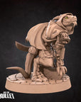 Kobold Rogue - Kobold DND - 3d Printed Miniature sculpted by Bite the Bullet