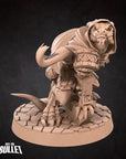 Kobold Rogue - Kobold DND - 3d Printed Miniature sculpted by Bite the Bullet