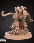 Kobold Rogue - Kobold DND - 3d Printed Miniature sculpted by Bite the Bullet