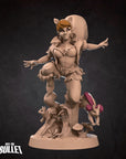 Doreen, the Exotic Squirrel - Grove Haven - 3d Printed Miniature sculpted by Bite the Bullet