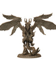 Ancient Dragon - Army of Darkness: Dark Elves - 3d Printed Miniature Sculpted by Monolith Arts