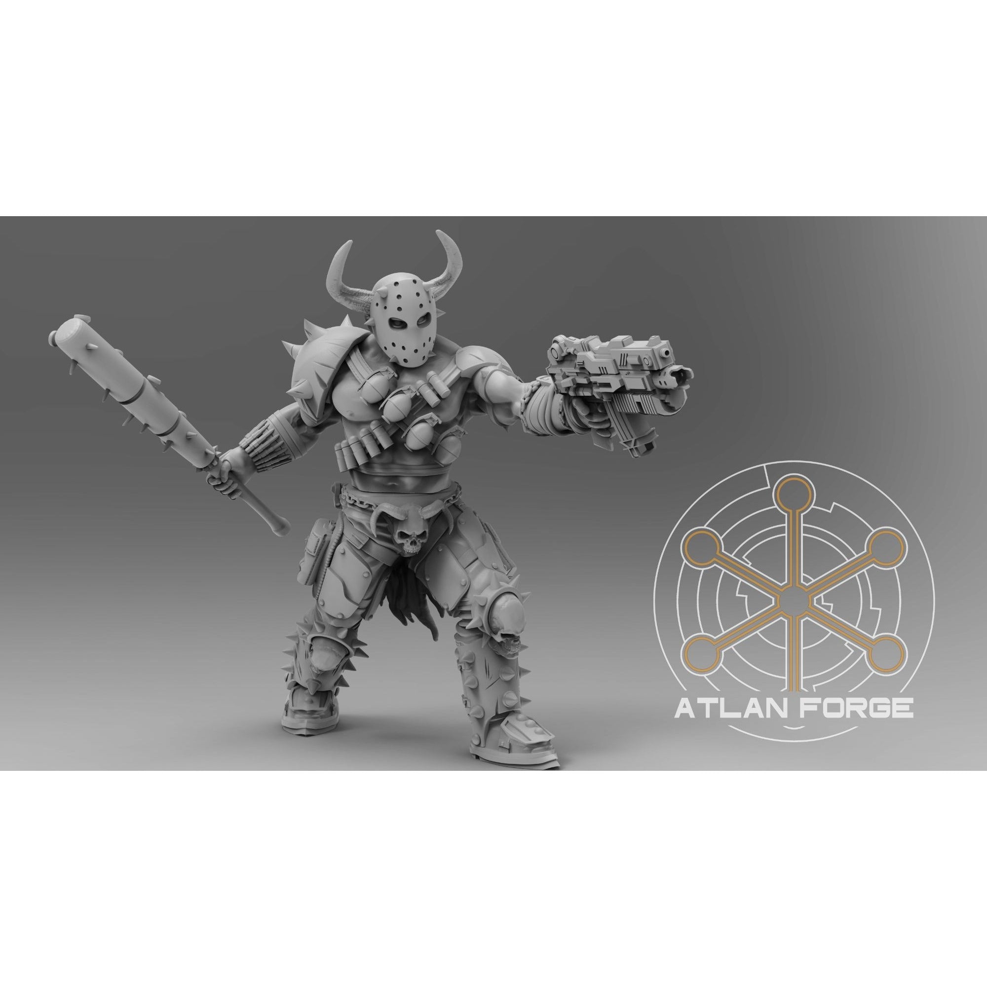 Hades Cultists - 10 Model Modular Unit 3d Printed Sculpted by Atlan Forge