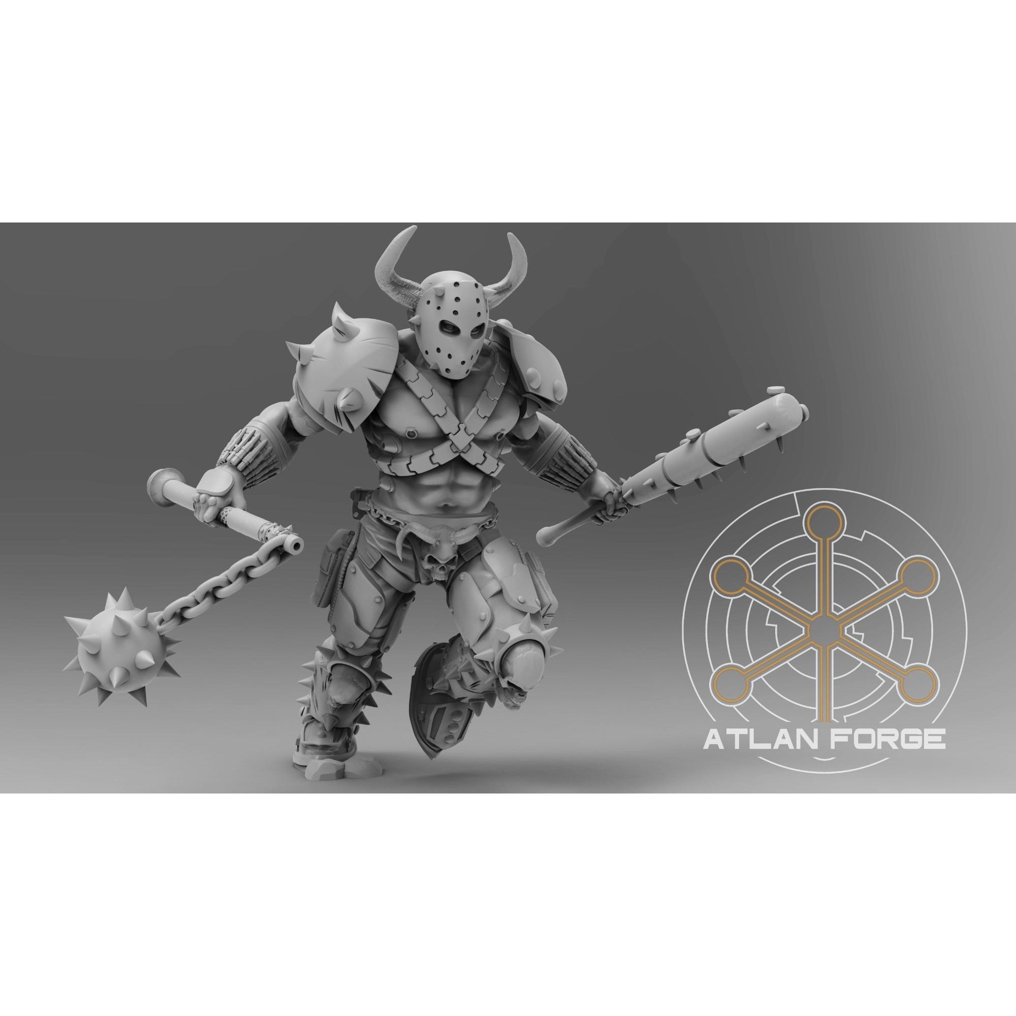 Hades Cultists - 10 Model Modular Unit 3d Printed Sculpted by Atlan Forge