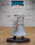 Pirate Captain Barbarossa - 3d Printed Miniature Sculpted by Epic Miniatures