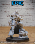 Pirate Captain Barbarossa - 3d Printed Miniature Sculpted by Epic Miniatures