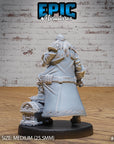 Pirate Captain Barbarossa - 3d Printed Miniature Sculpted by Epic Miniatures