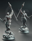 Chandler Marks, Court Mage of Grimhelm - 3d Printed Miniature Sculpted by DM Stash