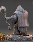 Urak Vaelor - Strongbacks of Castle Primatus (ApeFolk) - 3d Printed Miniature sculpted by Daybreak Miniatures