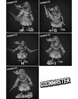 Bad Birds - Birdfolk Rangers and Rogues - 3d Printed Miniature Sculpted by Goon Master Games