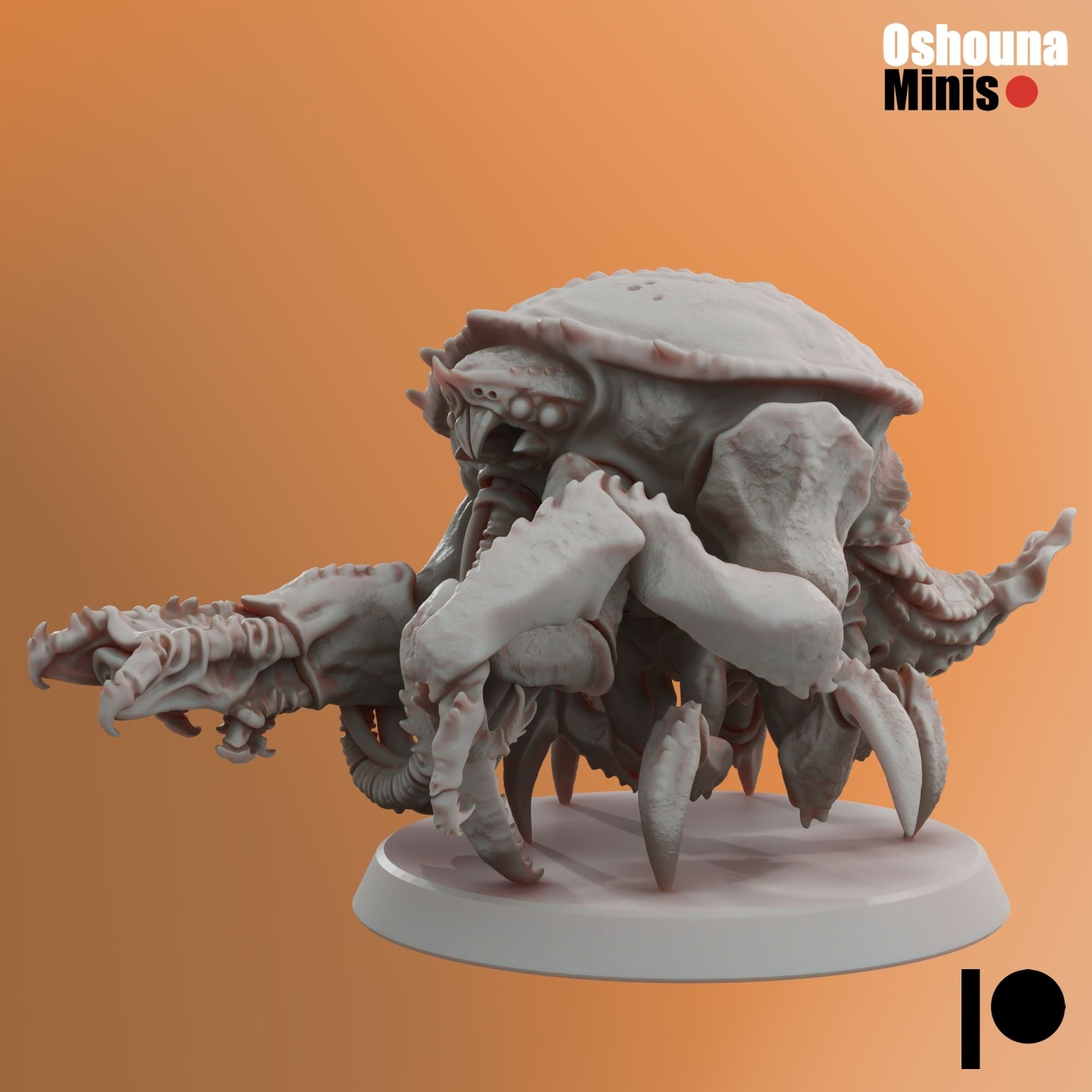 Crab Guards - Deep Hive - 3d Printed Miniature by OshounaMinis