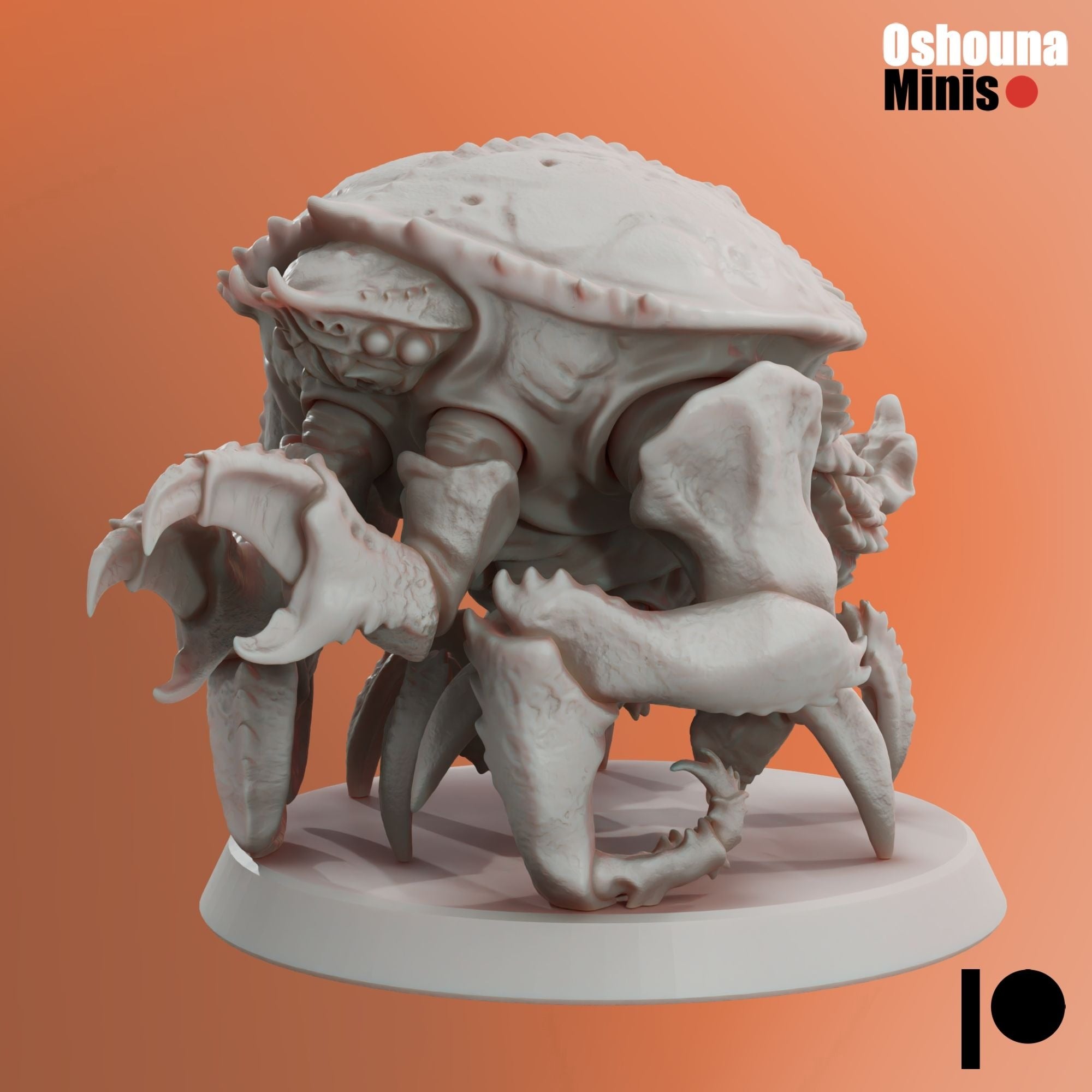 Crab Guards - Deep Hive - 3d Printed Miniature by OshounaMinis