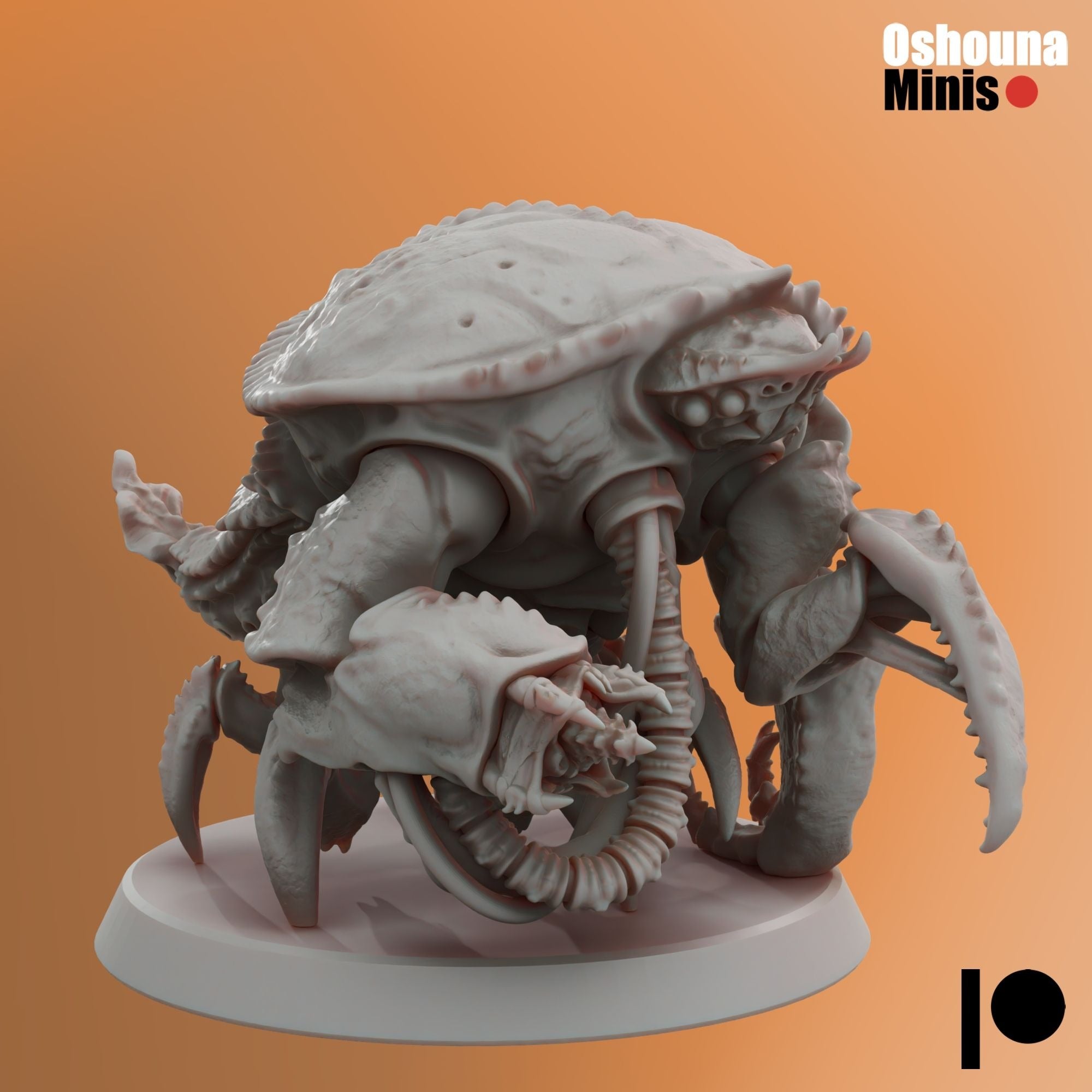 Crab Guards - Deep Hive - 3d Printed Miniature by OshounaMinis