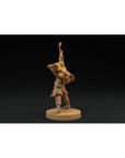 Bamf Tx'Aru, Storm Wizard - Hunt for the Last Sea Angel - 3d Printed Miniature Sculpted by Dragon Trappers Lodge
