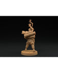 Bamf Tx'Aru, Storm Wizard - Hunt for the Last Sea Angel - 3d Printed Miniature Sculpted by Dragon Trappers Lodge