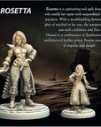 Rosetta - Pirate Girls - 3d Printed Miniature by Ravi (RKS3D)