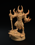 Incandriox, Lord of Vengeance, Fiends of Incandriox - 3d Printed Miniature by Dragon Trappers Lodge