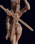 Cyberpunk Idol Vigilante Keiko P0MP0M Pomeroy - 3d Printed Miniature by Cyberstash