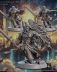 Malak Vindicator - Wrath of the Malakim - 3d Printed Miniature sculpted by Artisan Guild